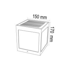 30W Güneş Enerjili Dekoratif Set Üstü Armatür